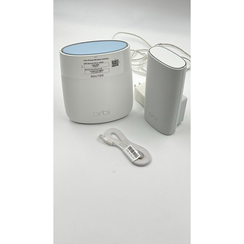 NETGEAR Orbi RBR20 White Home Mesh WiFi Tri-Band Router